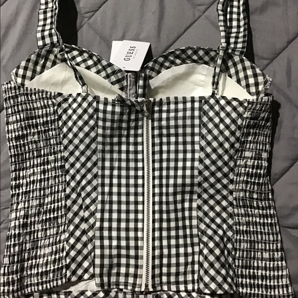 Guess corset top (gingham bustier top) - Picture 5 of 5